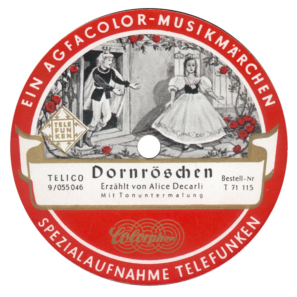Telefunken T71115 Agfacolor Musikmrchen Dornrschen