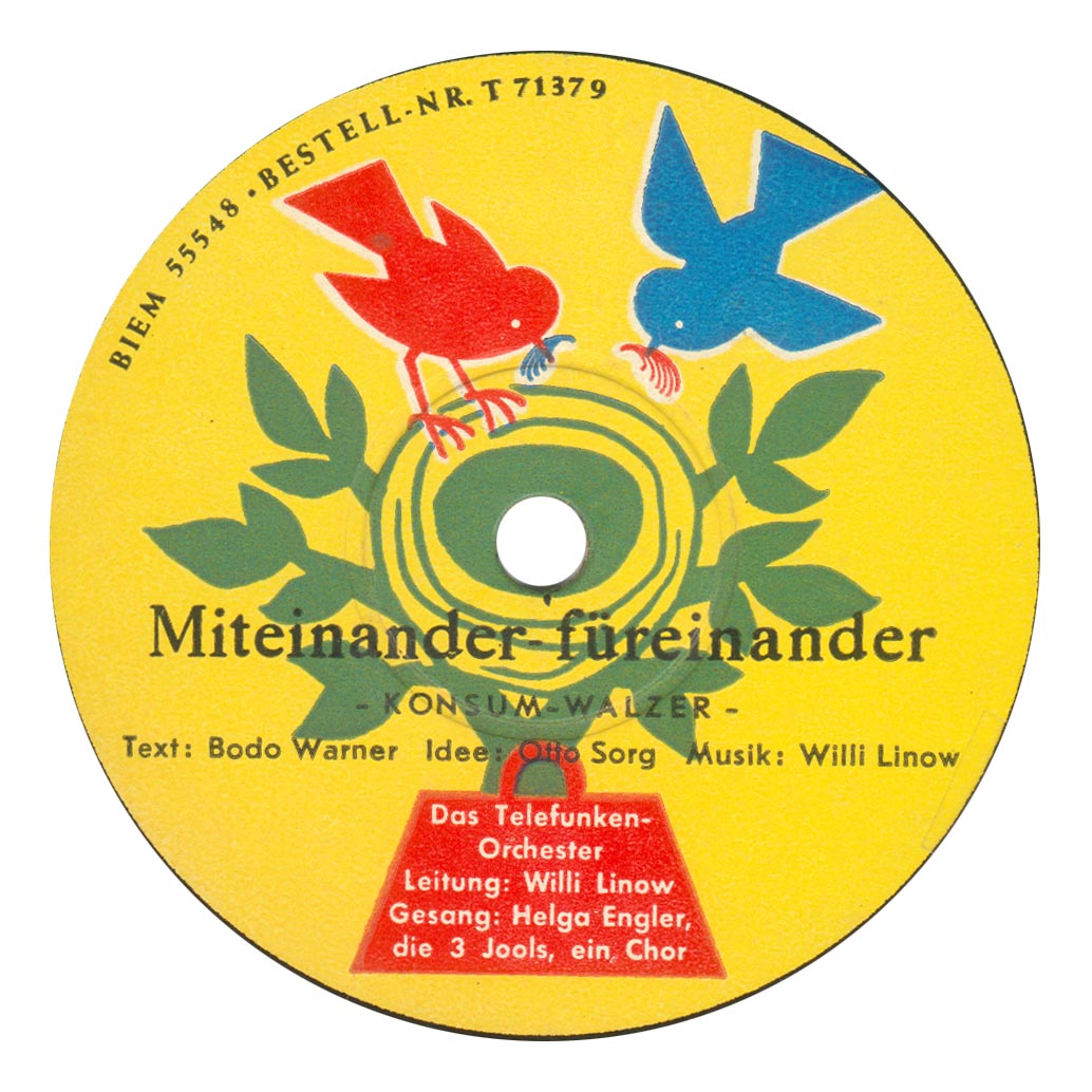 Telefunken-T71379 Konsum "Miteinander - Freinander" (Rainer E. Lotz)