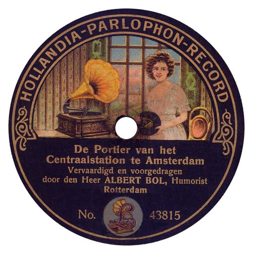Hollandia-Parlophon-Record 43815 (Rainer E. Lotz)