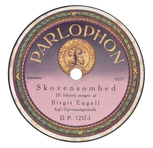 Parlophon-DP.1257 Danish series (Rainer E. Lotz)