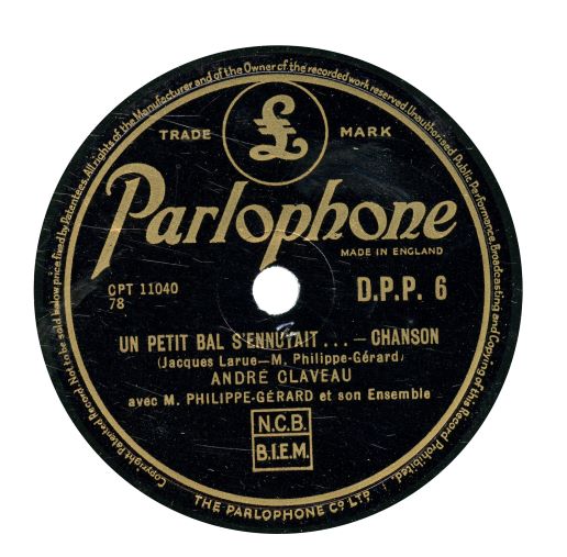 Parlophone DPP.6 UK for France (Rainer E. Lotz)