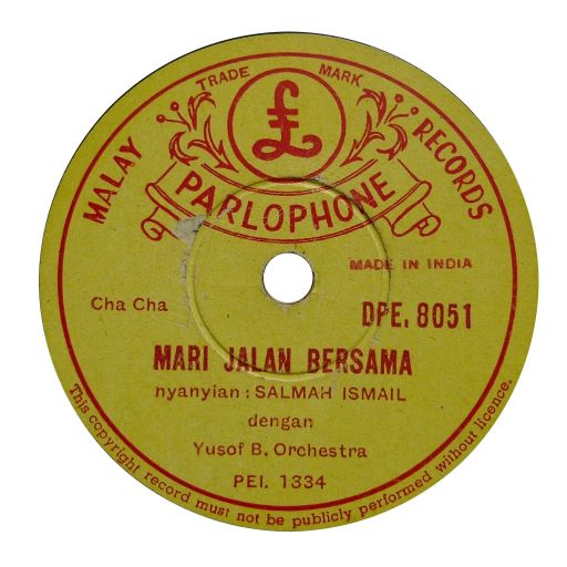 Parlophone DPE.8051 India Malay Records (Rainer E. Lotz)