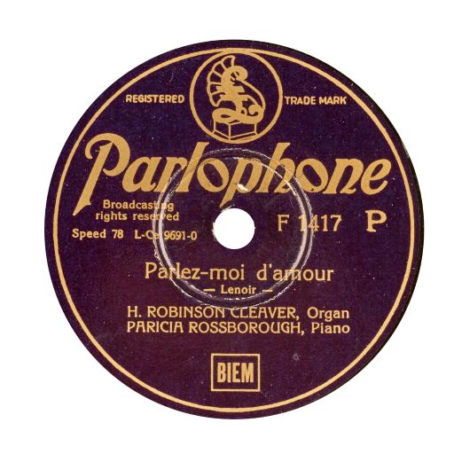 Parlophone F.1417 (P) Germany (Rainer E. Lotz)