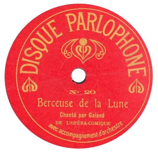 Disque Parlophone-20