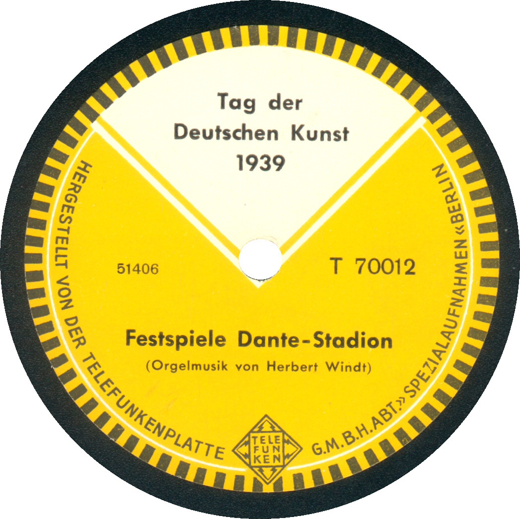 Telefunken T70001 Tag der Deutschen Kunst 1939 (Rainer E. Lotz)