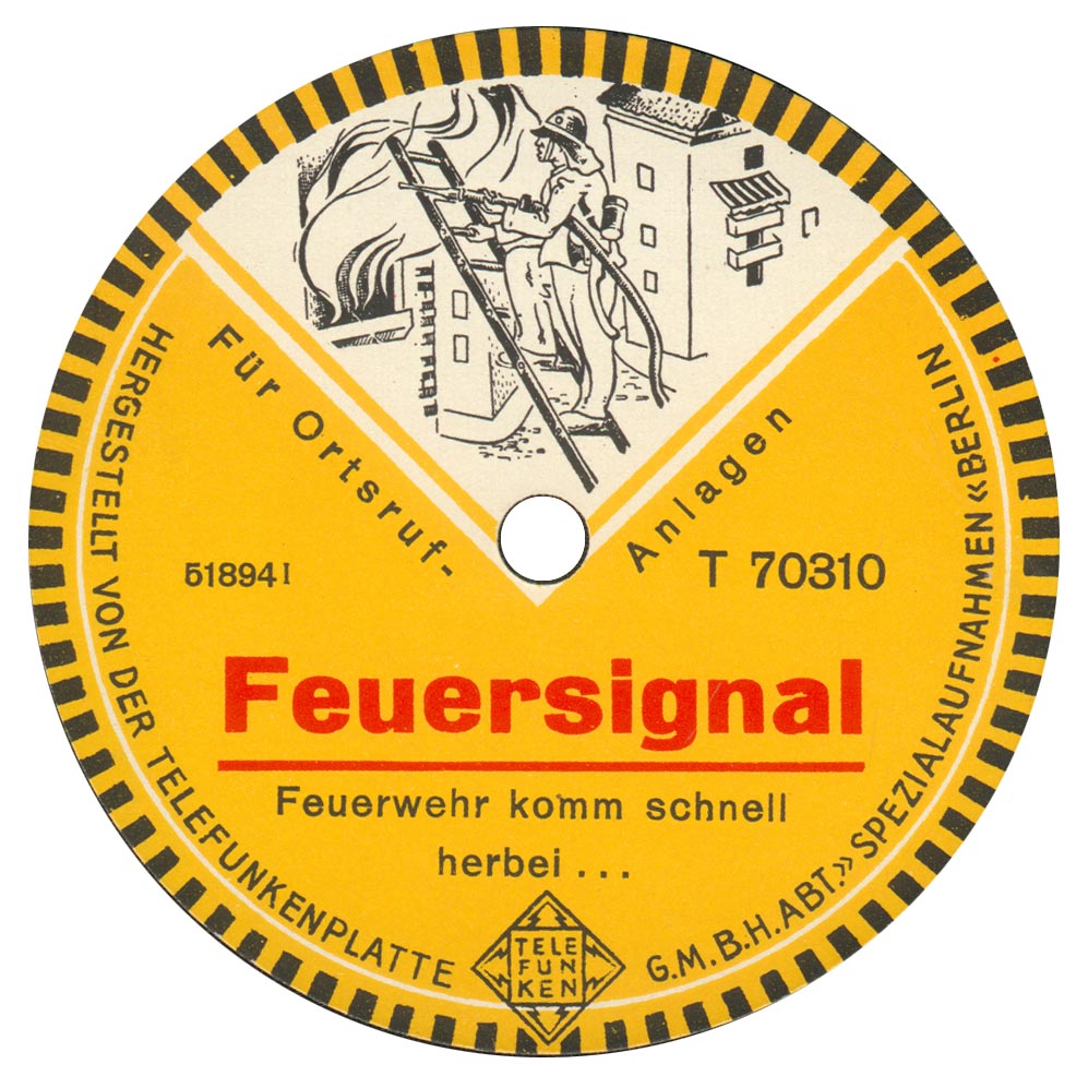 Telefunken T70301 Feuerwehr Feuersignal (Rainer E. Lotz)