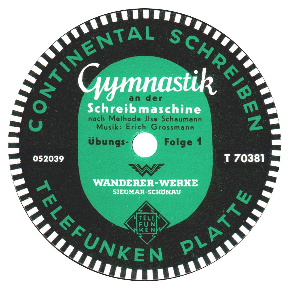 Telefunken T70381 Continental Schreibmaschine Wanderer Werke (Rainer E. Lotz)